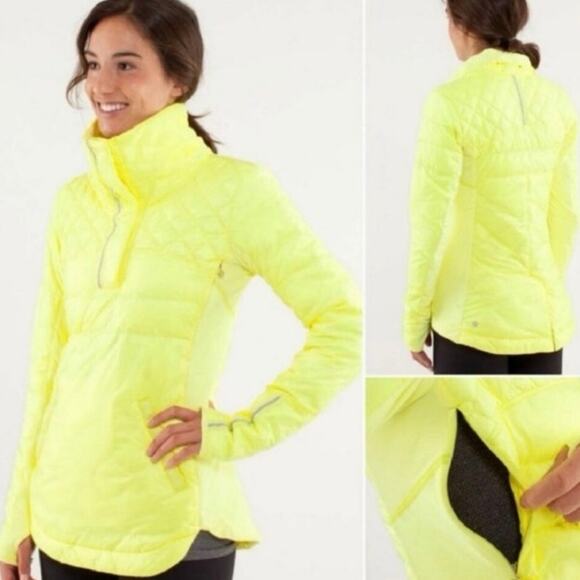 Lululemon What The Fluff Pullover  In Clarity Yellow - Picture 1 of 10